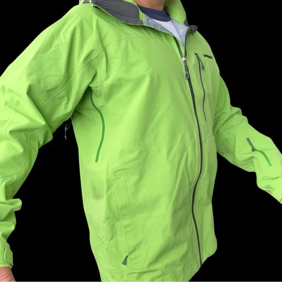 Patagonia Calcite Rain Jacket Goretex Waterproof Men’s Large - Picture 4 of 11